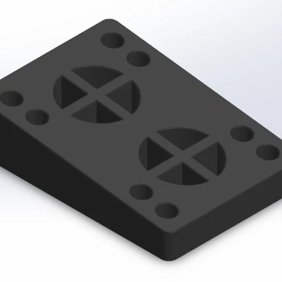 Bộ sưu tập Riser / Spacer / Shockpad cho Skateboard / Surfskate / Longboard