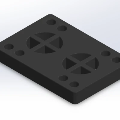 Bộ sưu tập Riser / Spacer / Shockpad cho Skateboard / Surfskate / Longboard