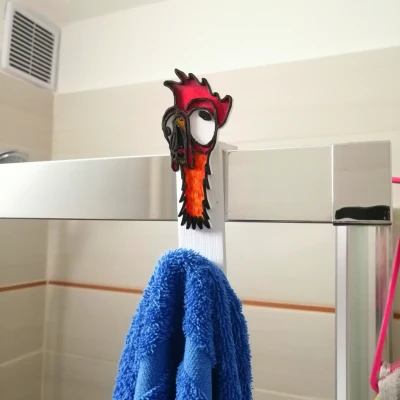 Giá Treo Khăn - Gà Hei Hei