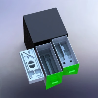 Hộp Đựng Đồ Đa Năng Cho Máy Bambu Lab X1C, P1S, P1P