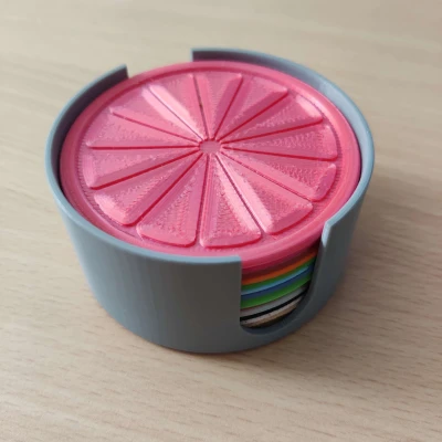 Đế lót ly hình quả cam