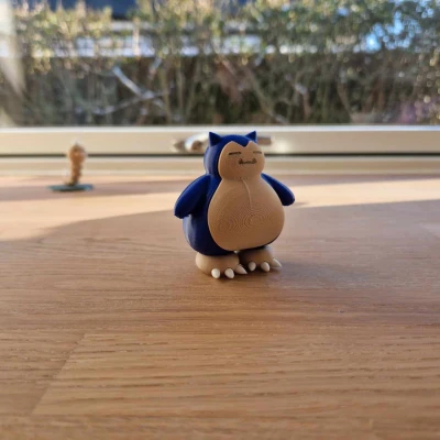 Mô hình Snorlax cao khoảng 7cm