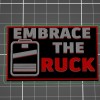 Patch GORUCK Embrace the Ruck 2"x3" - Thumbnail 1