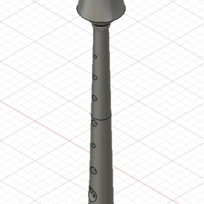 Kèn Bagpipe Đức - Marktsack giọng A, Chanter & Trục Soprano