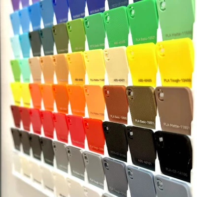 Giá đỡ thẻ mẫu filament trưng bày máy in Bambu Lab