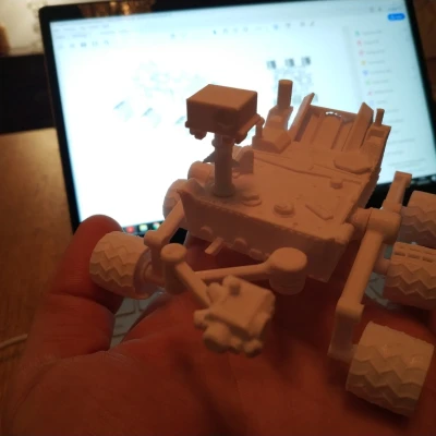 Mô hình Xe tự hành Curiosity của NASA