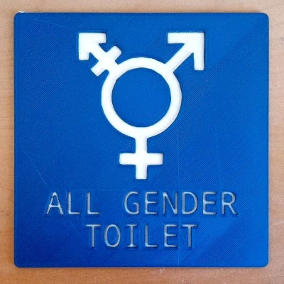 Biển Báo Nhà Vệ Sinh Cho Mọi Giới Tính