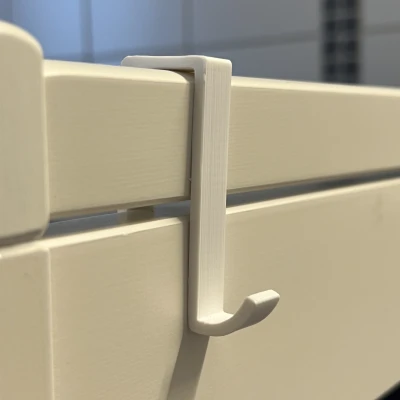 Móc treo 20mm cho bàn thay đồ Ikea Gulliver