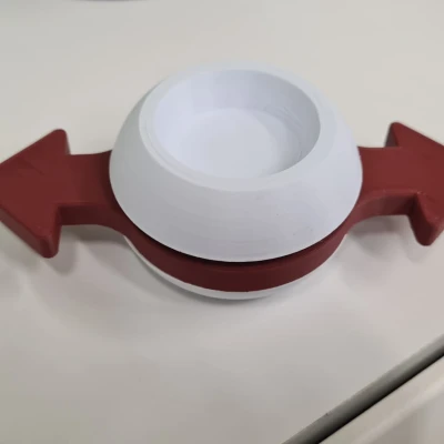 Trò Chơi Uống Rượu Với 2 Mũi Tên Quay Và Vòng Bi