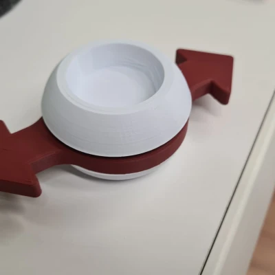 Trò Chơi Uống Rượu Với 2 Mũi Tên Quay Và Vòng Bi