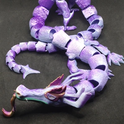 Rồng Aku Khớp Nối - Mô hình in 3D