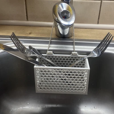 Khay Úp Muỗng Nĩa (Tổ Ong)