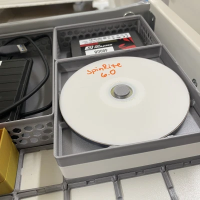 Hộp Gridfinity Đựng CD / DVD