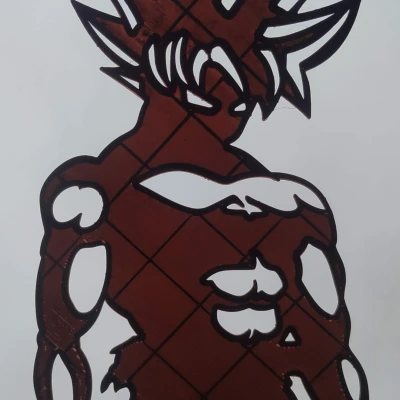 Tranh Dán Tường Dragon Ball Z Son Goku