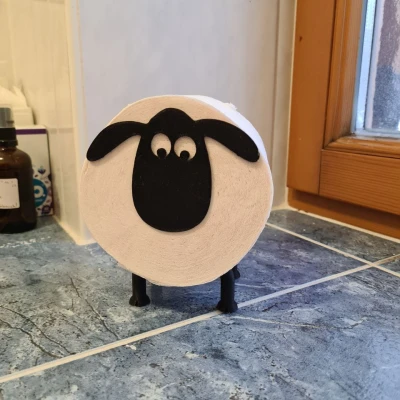 Cừu Bông Đỡ Giấy Vệ Sinh Cho Lõi 45mm