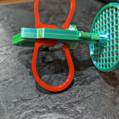 Cây Vợt Ruồi Lò Xo Có Rãnh