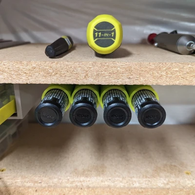 Giá đỡ pin USB Lithium tương thích Ryobi hoặc Inkzall