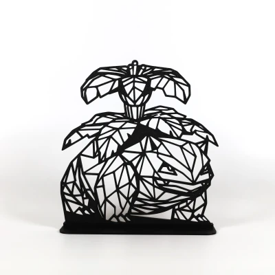 Venusaur Hình Học Low Poly