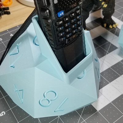 Giá đỡ Radio D.20 Hài hước Thiên hà cho Baofeng UV-5R, có Pin mở rộng, Mk XII, v6