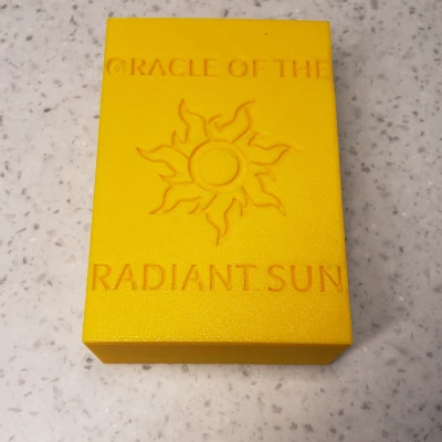 Hộp Đựng Bài Oracle Mặt Trời