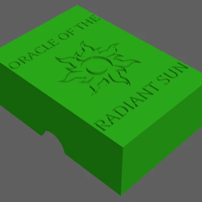 Hộp Đựng Bài Oracle Mặt Trời