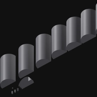 Hộp Đựng Chia Ngăn Hình Trụ Đa Năng