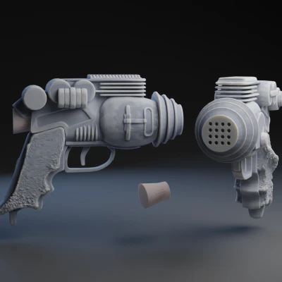 Bình Xịt Muối Tiêu Kiểu Súng Tia