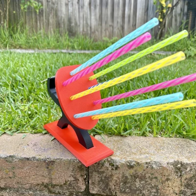 Giá Cắm Ống Hút Kiểu Spartan