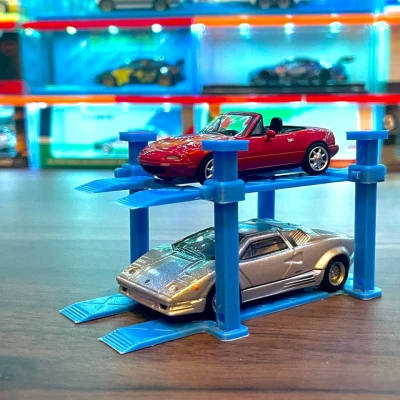 Cầu Nâng Xe Hot Wheels & Tỷ Lệ 1/64