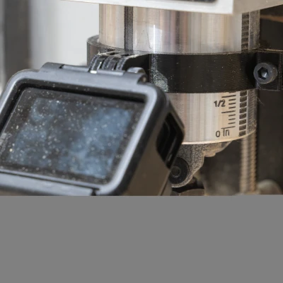 Đế GoPro Cánh Tay Nối Dài 100mm Cho Máy CNC Router Trục Chính 65mm