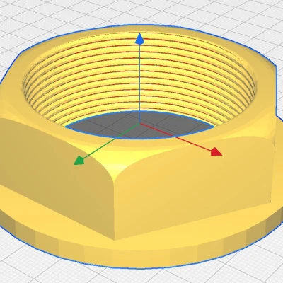 Đai ốc Côn Ngược "Pipe Contra Nut" - 2" BSP