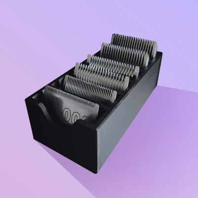 Phiên bản Nhỏ Vát Nghiêng của Giá Đựng Lưỡi Kéo Cắt Lông Oster