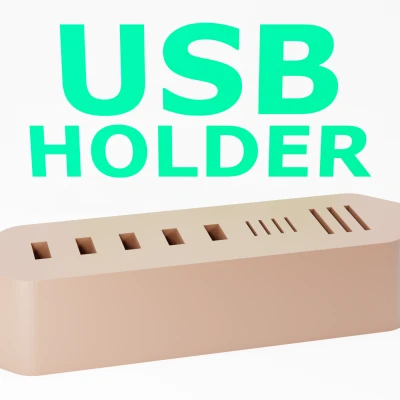 Hộp Đựng USB & Thẻ MicroSD/SD Hình Lục Giác