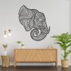 Mẫu Voi Trang Trí Tường 3D - Thumbnail 2