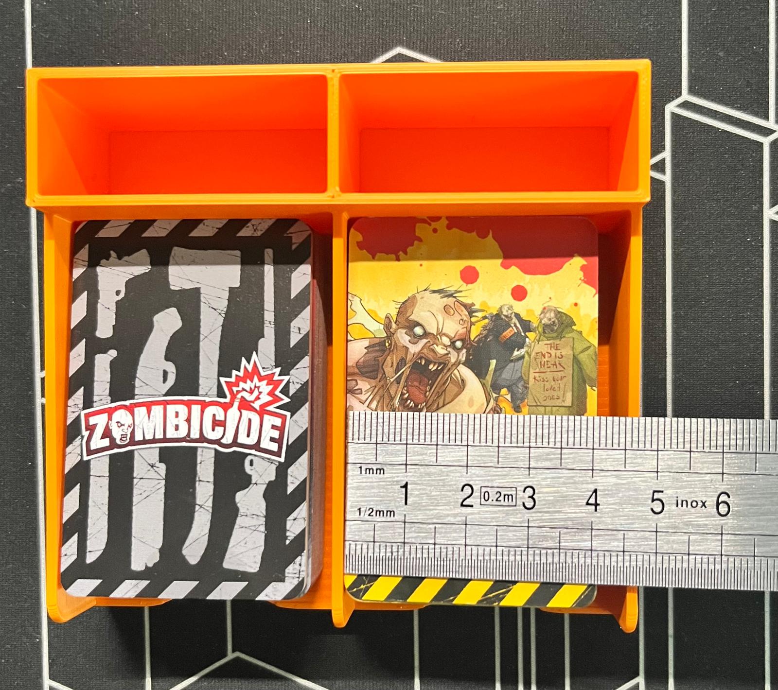 Khay Bài Zombicide (Thêm bản đôi và đơn, có chỗ bỏ bài)