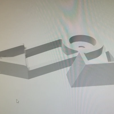 Giá đỡ cáp bàn in Ender 3 cho giá đỡ bàn cứng - bản chỉnh sửa