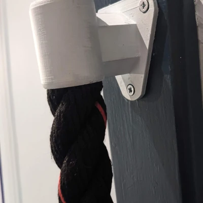 Pát/Tay vịn gắn dây thừng dày 38mm