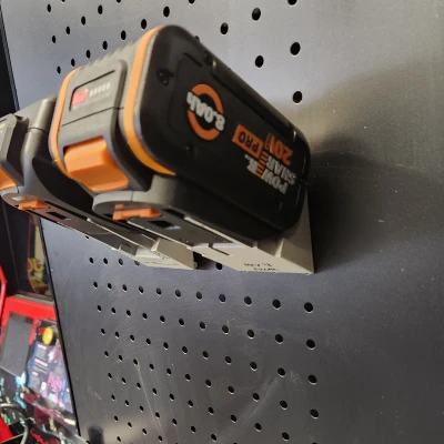 Giá Đỡ Pin Worx Cho Pegboard 1 Inch