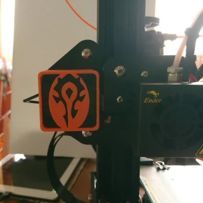 Logo Trục X Horde Cho Ender 3