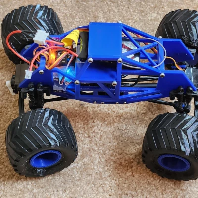 Bánh Và Lốp Mini Monster Cho SCX24