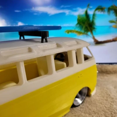 Xe Van Lướt Ván Nhiều Màu #2