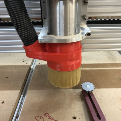 Đầu Hút Bụi CNC Cho Trục Chính 80mm