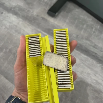 Hộp Đựng Thanh Bạc 1oz và Nắp