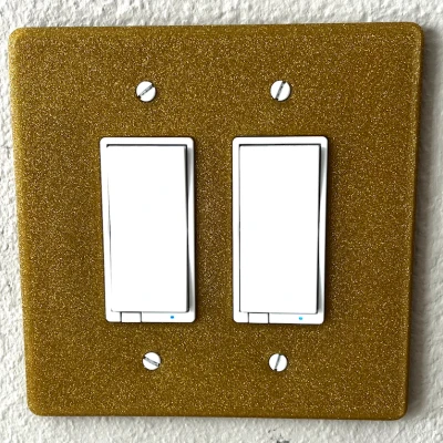 Plate Ổ Cắm Điện Đôi - Chụp Ổ Cắm Đôi