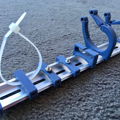 Các đế giữ thanh DIN