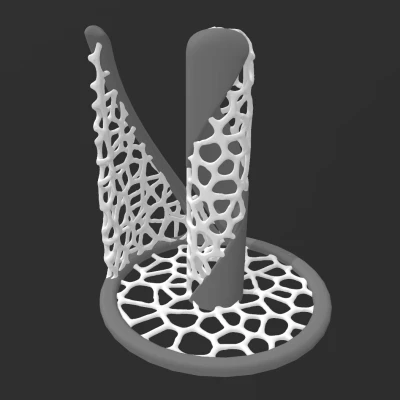 Giá Đựng Giấy Ăn Thiết Kế Voronoi