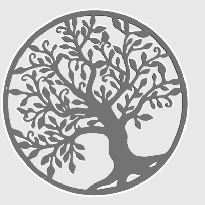 Trang trí cây treo tường