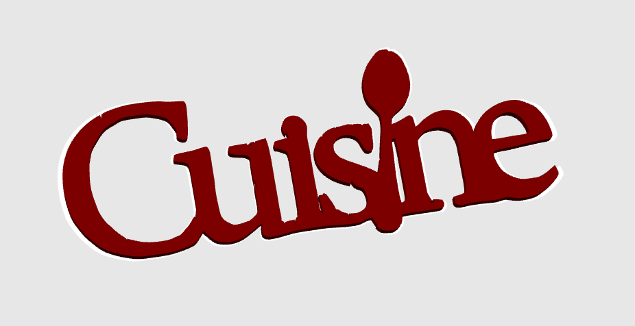 Trang trí tường theo phong cách Ẩm thực