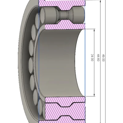 Nâng Cấp Chỗ Giữ Cuộn Dây Prusa MK3 Bằng Bạc Đạn Đơn Giản