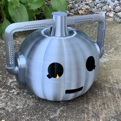 Cyber Pumpkin (Lấy cảm hứng từ Cybermen của Doctor Who)
